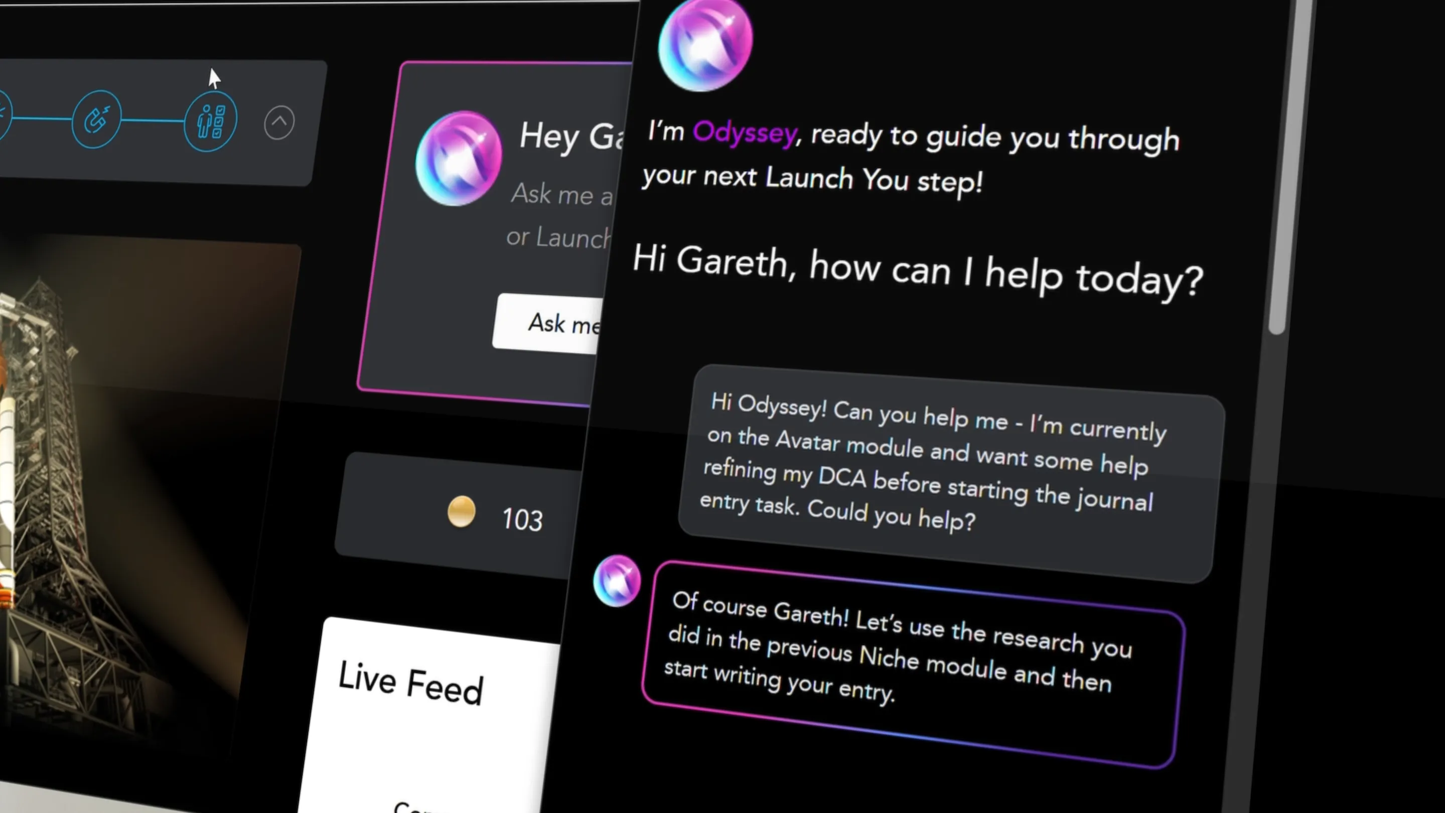 Odyssey AI Interface